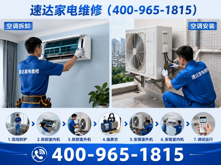 云浮空调拆装展示图